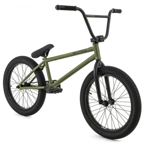 Rower Flybikes Neutron 2016 Flat Forest Green Sklep AveBmx rowery cz ci i akcesoria BMX